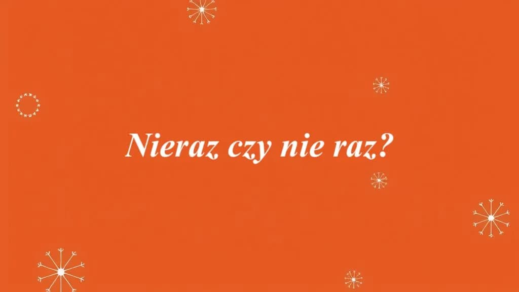 Naraz: Razem czy osobno? Zasady zapisu tego przysłówka