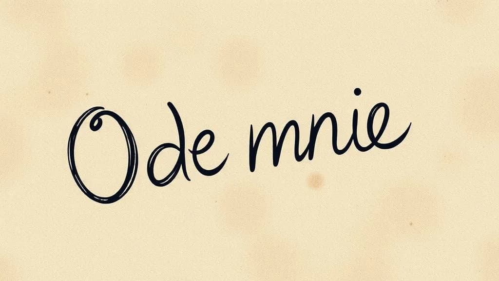 Ode mnie: Jak prawidłowo odmienić tę frazę przyimkową?