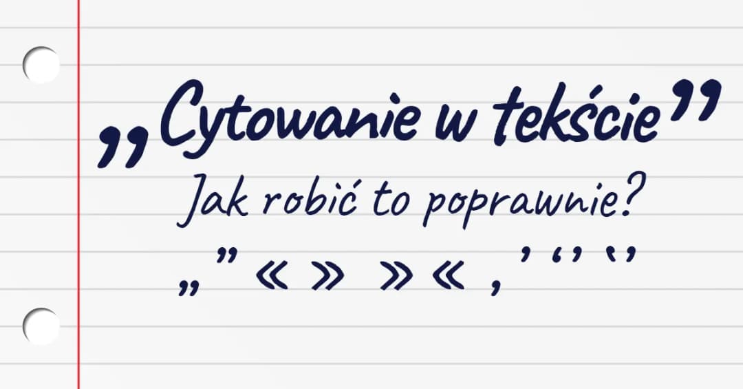 Jak cytować literaturę w tekście, aby uniknąć plagiatu i błędów
